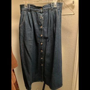 Women's Denim Skirt, Size 12